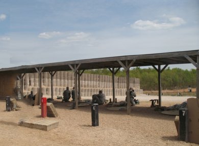 TYPAR Geocell gun range walls