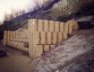 Firing Range wall manufactured from TYPAR Geocell
